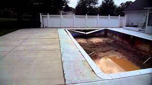 Here are the basics of how to replace a pool coping successfully. Pool Removal How We Remove A Fiberglass Inground Pool Youtube