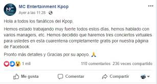 Saca tu lado más gamer y disfruta de estos juegos para pc: Mc Entertainment Anuncia Conciertos Virtuales De Kpop Para Latinoamerica Kpop Lat