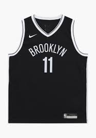 Jerseys icon represent brooklyn wearing the team's true colors with the nike icon jersey. Nike Performance Nba Kyrie Irving Brooklyn Nets Jersey National Team Wear Black Zalando Co Uk