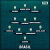 A escalação da seleção brasileira já foi confirmada. 1