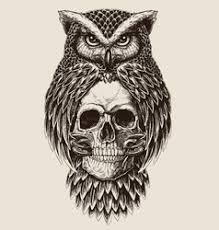 1300x1300 owl tattoo vector image. Owl Tattoo Vector Images Over 3 400