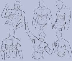 The complexity of the musculoskeletal system is often a big issue for medical students and especially the thoracic and abdominal muscles are important to learn. Muscular Male Torso Practice By Kingmaria From Deviantart Male Figure Drawing Art Reference Figure Drawing