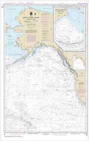 Noaa Chart North Pacific Ocean Eastern Part Bering Sea Continuation 50