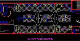 This design draw in autocad format.car exhibition plan download file, car exhibition plan detail, car exhibition plan dwg file. Sanitary Ware Showroom Shop Design Autocad Dwg Drawing Autocad Dwg Plan N Design