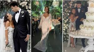 La showgirl nipote di ferruccio lamborghini sposa nick van de wall, disk jockey olandese di origini. I Tre Abiti Da Sposa Di Elettra Lamborghini Foto