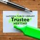 Public Notice of Library Board of Trustees Meeting event image