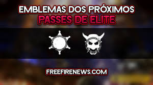 A cada mês a garena lança um novo passe de elite com uma temática diferente, onde os jogadores poderão resgatar as recompensas após ganhar emblemas do passe realizando as missões de veterano e elite. Exclusivo Emblemas Dos Proximos Passes De Elite Free Fire News