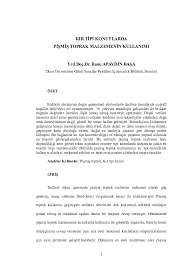 Hem yatakta hem mutfakta kullanılan bir söz? Doc Kir Tipi Konutlarda Pismis Toprak Malzemenin Kullanimi Prof Dr Banu Apaydin Academia Edu