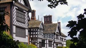 Unusual for a house of this kind in this area, the first floor is half timbered, with exposed studs under a tiled roof. Tudor Architecture Hisour Hi So You Are