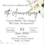 35th Anniversary of the Greater Mobile (AL) Chapter of The Links, Incorporated