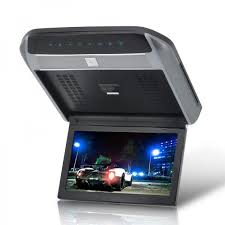 10 Inch Flip Down Car Roof Monitor With Dvd Player 1024x600 Built In Surrounding Light From Shopswagstore Com Dvd Player Headrest Dvd Player Car Dvd Players