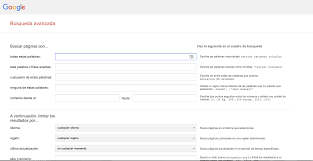 Filtrar los resultados de búsqueda. Busqueda Avanzada En Google Guia Consejos Trucos