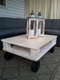 antique white double decker table basse bois decoration maison table basse