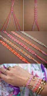 Diy Bracelets That Make Cute Friendship Bracelets Diy Projects Diy Heart Friendship Bracelets Tutorial Diy Bracelets Easy Friendship Bracelets Diy