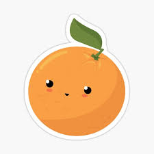 So a cutie is always a type of mandarin, but it's sometimes a clementine rather than a mandarin orange. Cutie Orange Stickers Redbubble