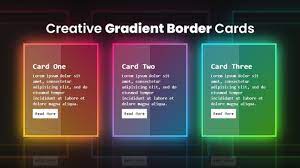 Check spelling or type a new query. Creative Css Gradient Border Cards How To Create Css Gradient Border Youtube