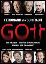 Eine frage, die sich jeder mensch stellen muss. Gott Konzertdirektion Landgraf Tournee Theater Euro Studio