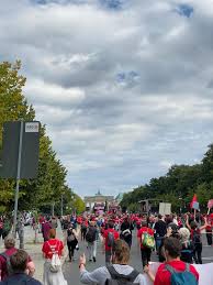 Protesters, including feminist groups carrying 'fight sexist pigs' banners march through berlin under the motto 'take back the night' as part of a walpurgis. Event Industry Complains About Missing Support Demo In Berlin Ifes