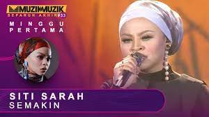 Semakin jauh semakin aku rasakan betapa dekatnya dirimu dihatiku. Biodata Siti Sarah Penyanyi Lagu Semakin Iluminasi