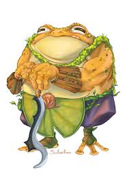 Oc] [Comm] Grung Barbarian of the Path of Wild Magic, Oc. : rDnD