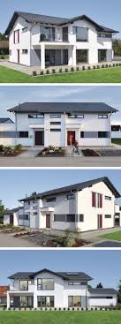 Modernes Einfamilienhaus Mit Garage Buro Anbau Satteldach Architektur Haus Bauen Ideen Weberha Haus Architektur Architektur Haus Moderne Einfamilienhauser