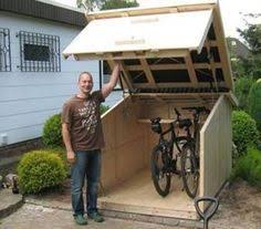 Fahrradgarage Velogarazh Bike Storage Garage Shed Woodworking Projects Diy