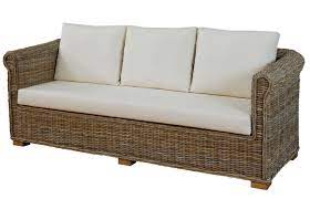 What is rattan made from? Rattan Sofa Nizza 3er Krines Home