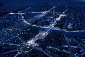 The french aerial patrol fly by the eiffel tower in. Paris 2024 Olympics Tag Archdaily
