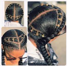 From classic french braids to protective styles that work best with natural hair like box braids, here are some of our favorite braided hairstyles. Pin By Moonchild Trends On Natural Hair Natural Hair Styles Hair Styles Braids For Black Hair