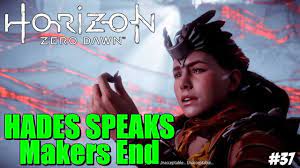 Hades Speaks And Isn T Happy Horizon Zero Dawn Gameplay 37 Horizon Zero Dawn Gameplay Horizon Zero Dawn Dawn