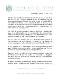 «fabiola campillai, quien quedó ciega tras recibir el impacto de una bomba lacrimógena de…» Aun No Hay Justicia Dos Capitanes De Carabineros Dados De Baja Por No Prestar Ayuda A Fabiola Campillay