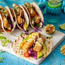This kind of fish taco is either grilled or fried and topped. Fish Finger Tacos Fish Seafood Recipes Sea Harvest