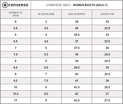 Rio X20 Montreal Shoe Size Conversion Charts Boots4all