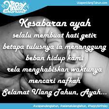Kumpulan ucapan selamat ulang tahun dalam bahasa jawa yang penuh doa dan makna. Kesabaran Ayah Selalu Membuat Hati Selamat Ulang Tahun Ayah Selamat Ulang Tahun Ucapan Selamat Ulang Tahun