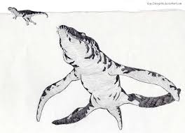 Liopleurodon Reptile Marine Not A Dinosaur Prehistoric Animals Prehistoric Creatures Dinosaur Art