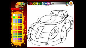 Coloring pages are fun for children of all ages and are a great educational tool that helps children develop fine motor skills, creativity and color recognition! Race Car Coloring Pages For Kids Race Car Coloring Pages Youtube