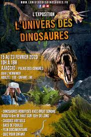 L Univers Des Dinosaures Palais Des Congres Ajaccio Le 15 Fevrier 2020 Corsevent
