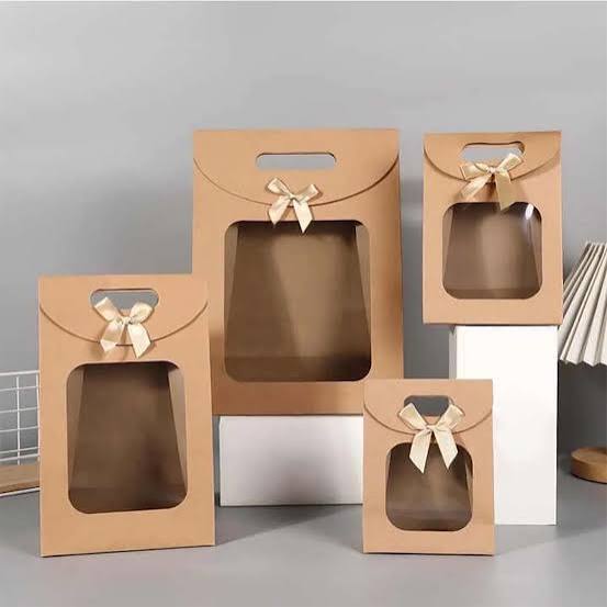 Kraft Paper Bags with Windows UK | Eco-Friendly Packaging