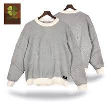 Mã BMBAU50 giảm 50K đơn 99K] Áo sweater nỉ unisex local brand DRIMWE Xám  ghép,Áo