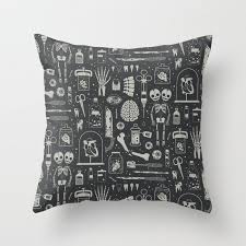 Oddities X Ray Throw Pillow By Camillechew Society6 Designer Throw Pillows Throw Pillows Pillows