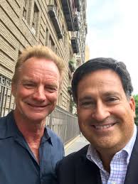 This photo of Eric Clapton, Sting and me was taken over 40 years ago while  recording my Bowling in Paris album in Montserrat. The friendships, the  music, and the joy of being