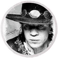 The Guitar Slinger Metal Print