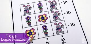 Not sure where to start? Spring Themed Logic Puzzles Free