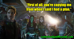 100 Guardians Of The Galaxy Quotes About The Side Kicks Of Marvel Universe Comic Books Beyond
