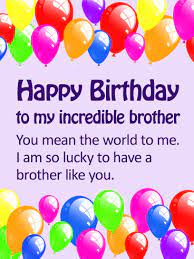 Pin On Birthday Cards For Brother