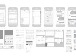 Free Iphone 6 Vector Wireframing Toolkit Ios 8 Free Iphone 6 Wireframe Template Free Iphone