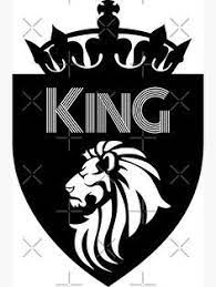 King Greeting Card By Designsbykaye Lion Images Logo Design Art King Crown Drawing
