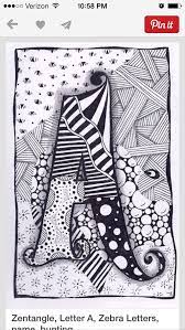 Here's the definition as well as variations and examples of use. The Letter A Easy Doodle Art Zentangle Patterns Zentangle Drawings