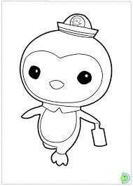 Octonauts Coloring Pages Penguin Coloring Pages Fish Coloring Page Penguin Coloring