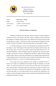 An article critique requires you to critically read a piece of research and identify and evaluate the strengths and weaknesses of the article. Doc Feminist Criticism On Cinderella Hazel Grace Vargas Academia Edu